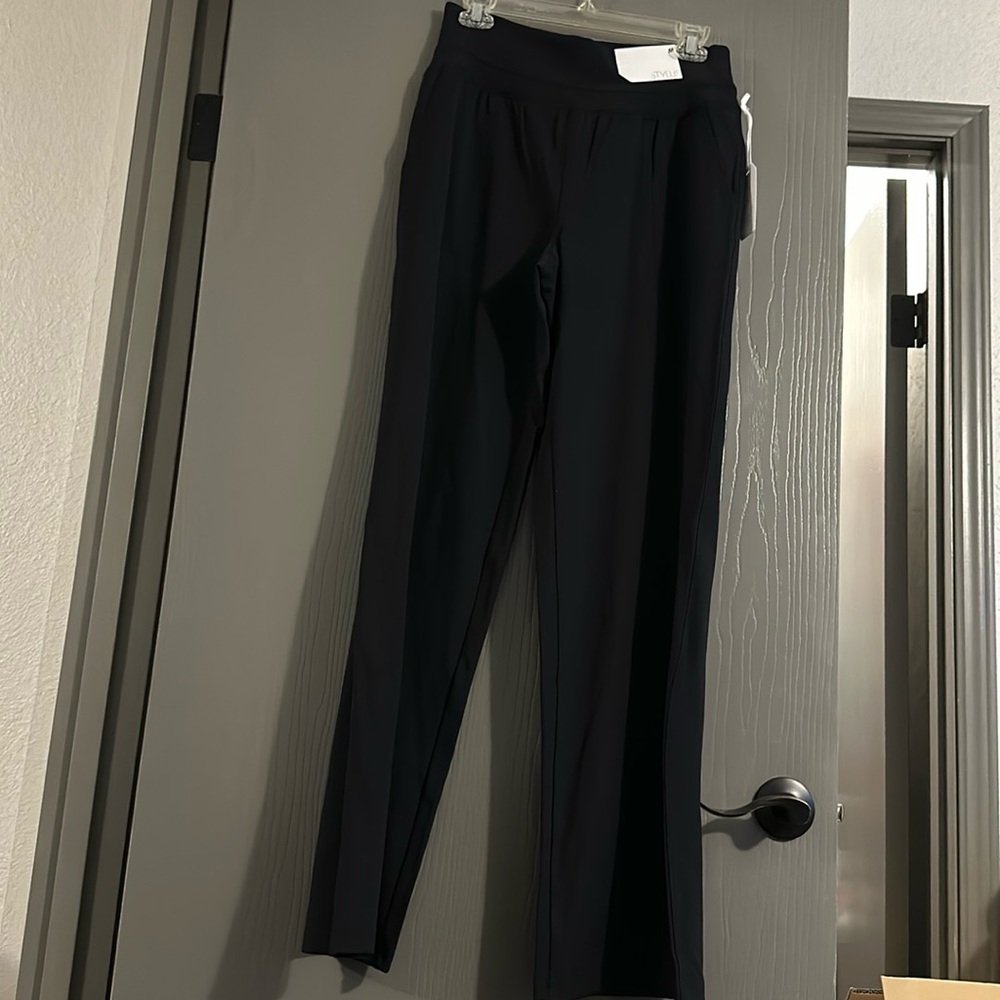 Stylus black wide leg pants